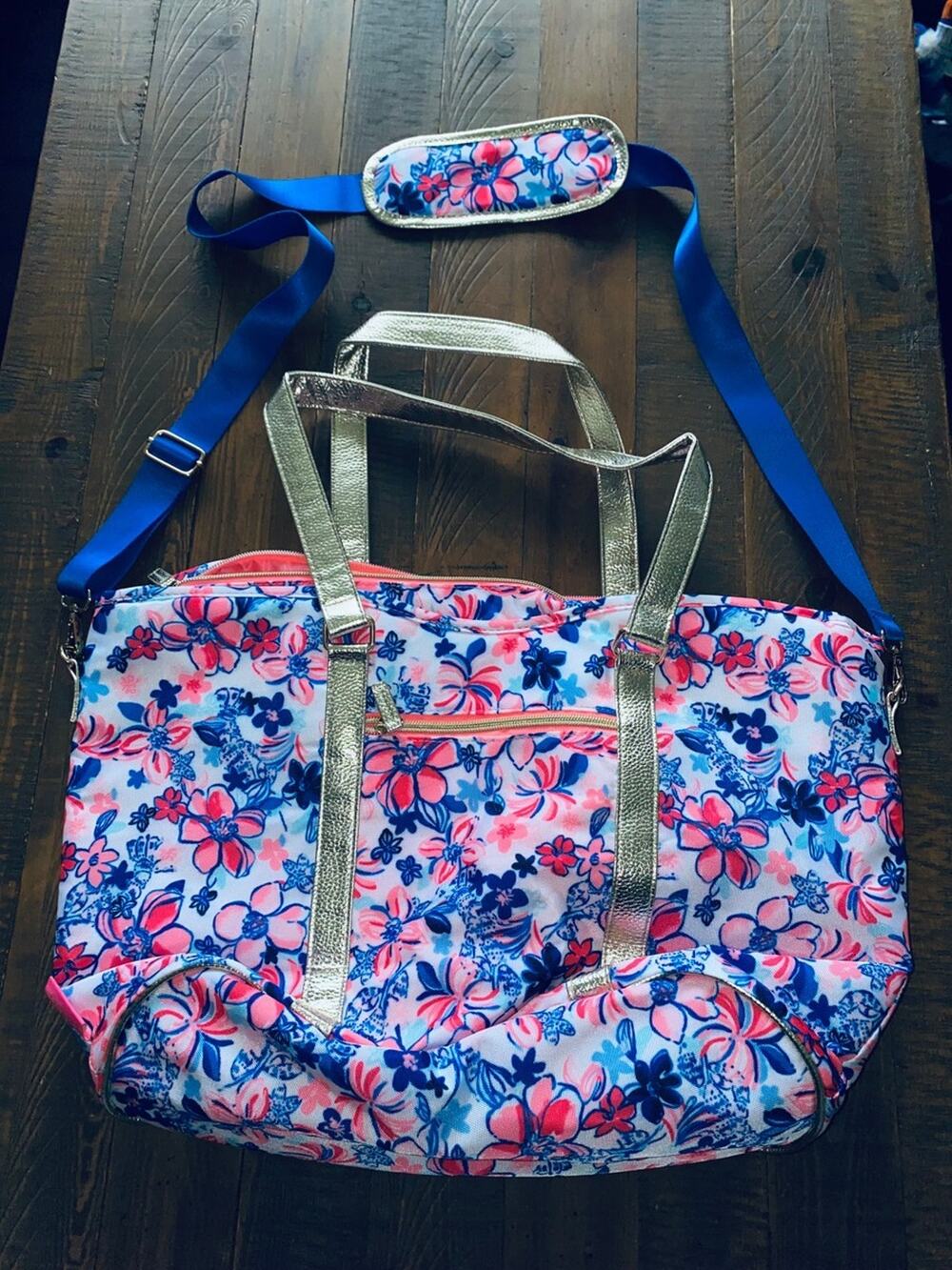 Lilly Pulitzer Insulated Beach Tote Party Like a Lobster